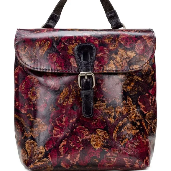 Patricia Nash vatoni Multicolor Floral Leather mini Backpack Patricia Nash | Bags | Patricia Nash Vatoni Small Printed  main image 3